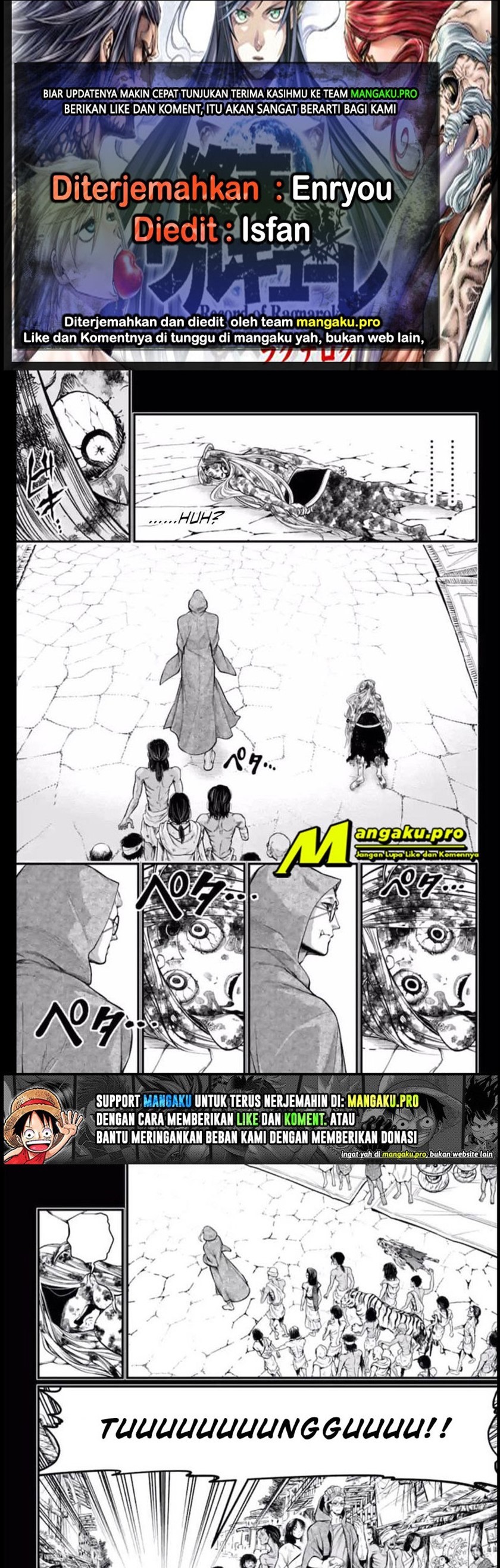 Halaman 1 dari Shuumatsu no Valkyrie Chapter 45.3