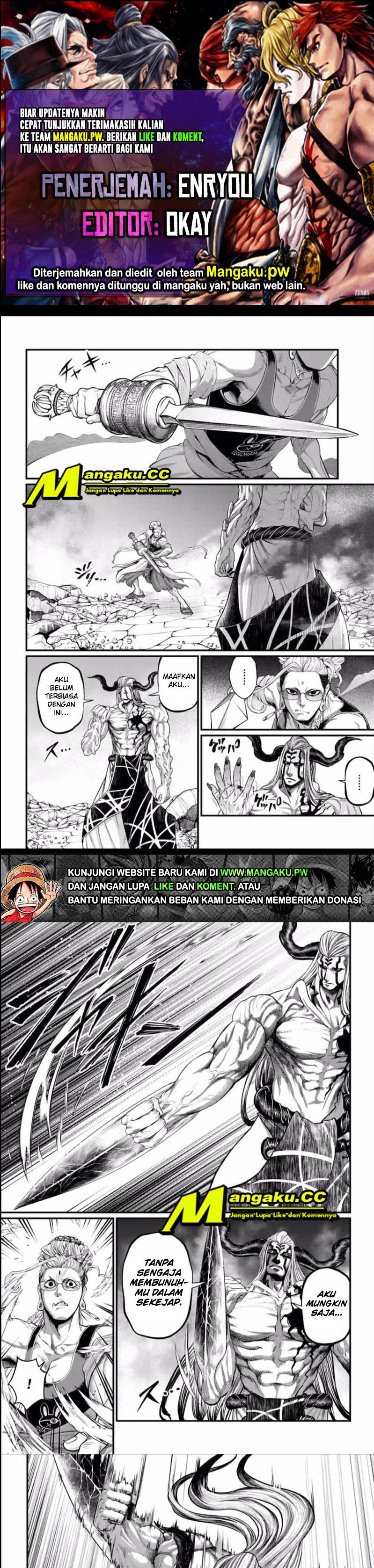 Halaman 1 dari Shuumatsu no Valkyrie Chapter 50.2