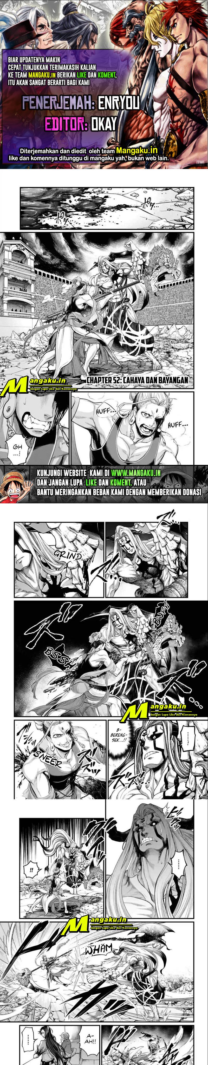 Halaman 1 dari Shuumatsu no Valkyrie Chapter 52.1