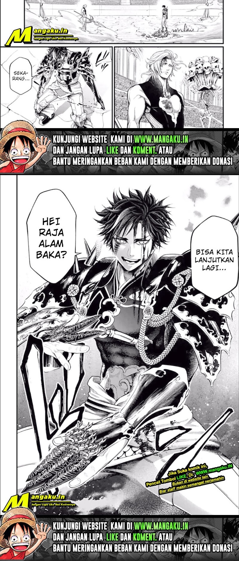 Halaman 8 dari Shuumatsu no Valkyrie Chapter 57.2