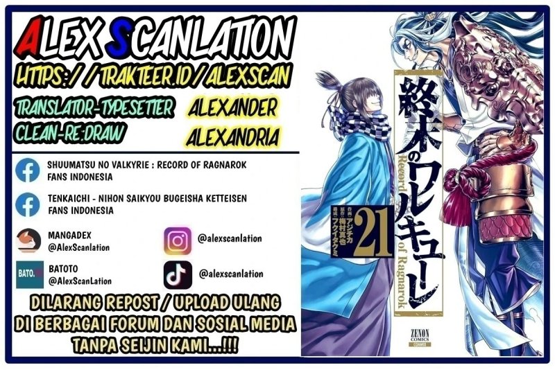 Halaman 2 dari Shuumatsu no Valkyrie Chapter 96