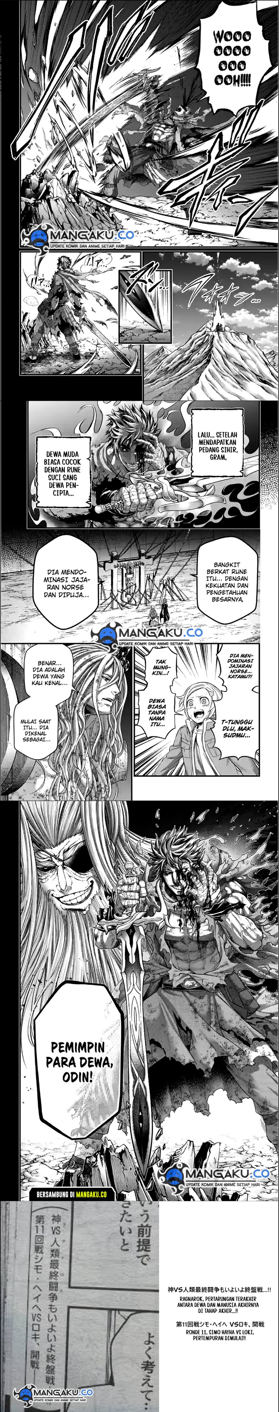 Halaman 6 dari Shuumatsu no Valkyrie Chapter 97.2