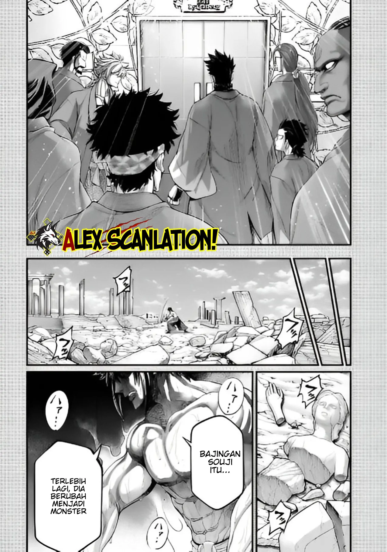 Halaman 44 dari Shuumatsu no Valkyrie Chapter 97