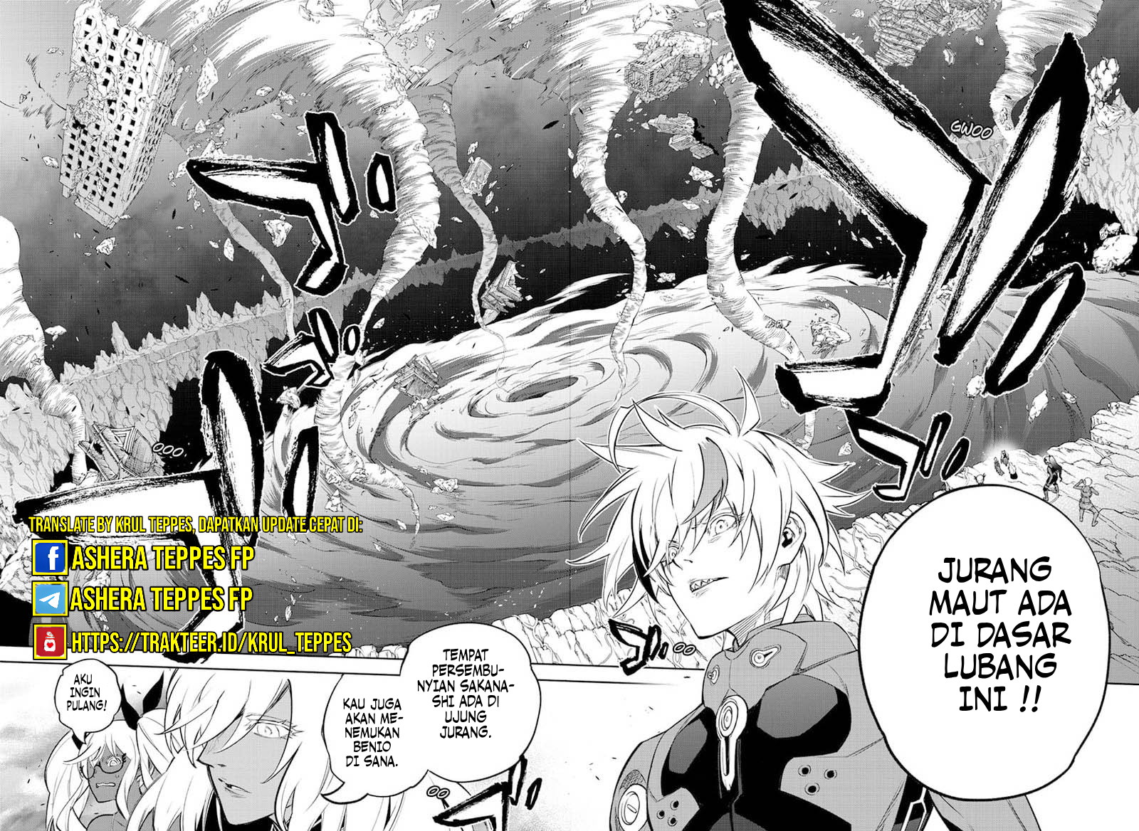 Halaman 36 dari Sousei no Onmyouji Chapter 106