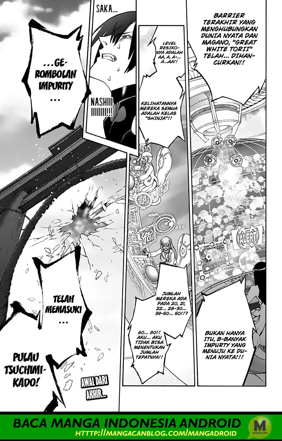 Halaman 1 dari Sousei no Onmyouji Chapter 65