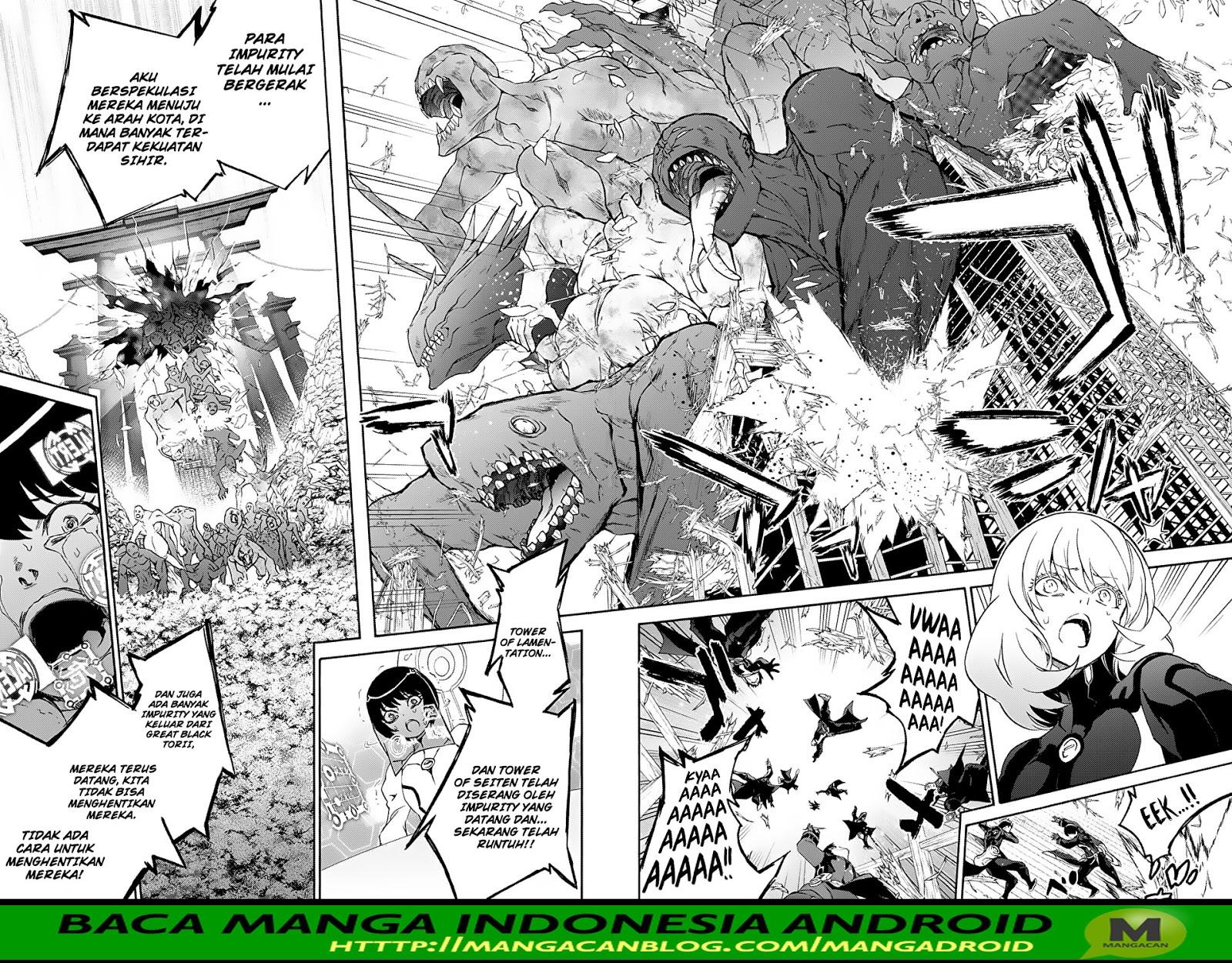 Halaman 6 dari Sousei no Onmyouji Chapter 65