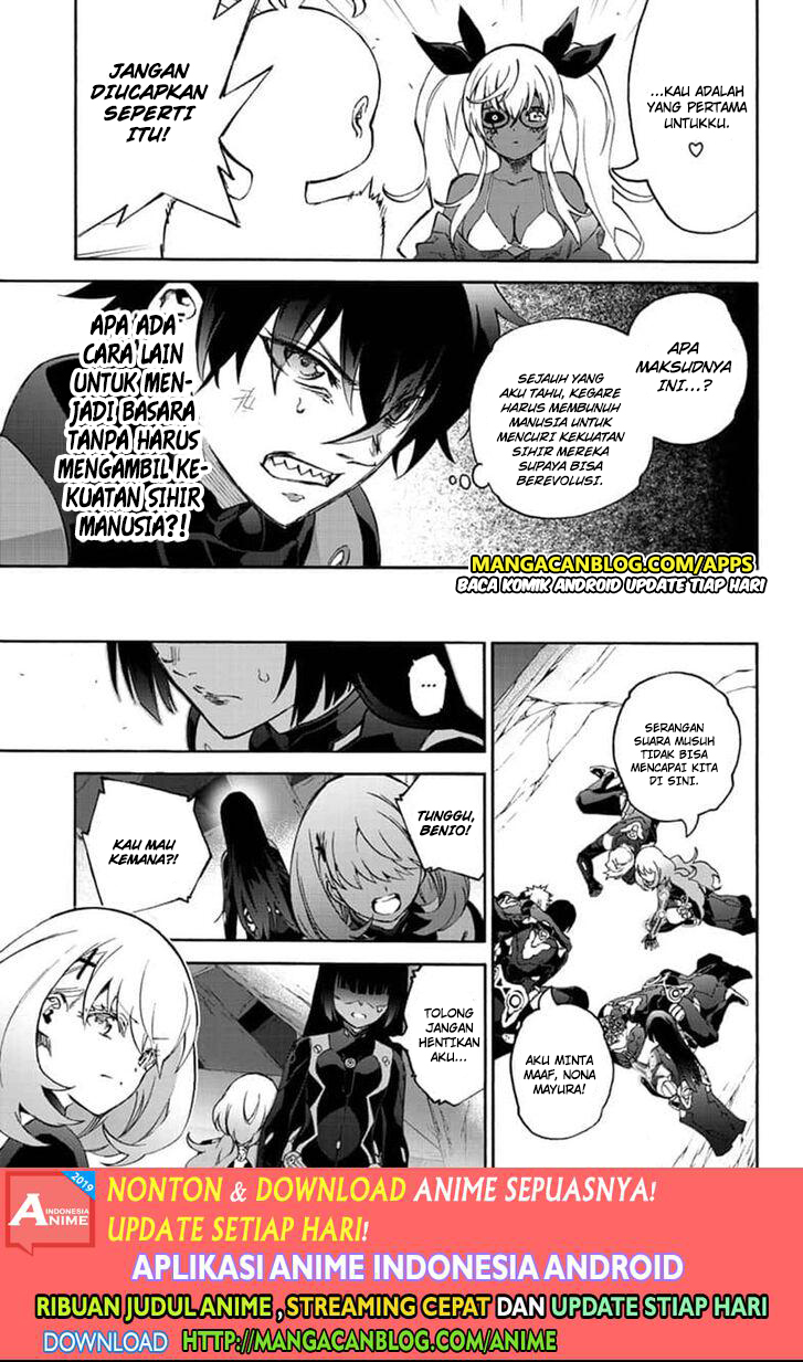 Halaman 29 dari Sousei no Onmyouji Chapter 78