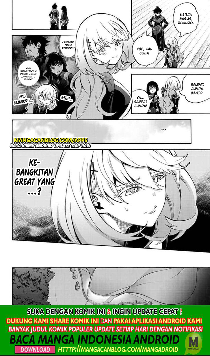 Halaman 44 dari Sousei no Onmyouji Chapter 78