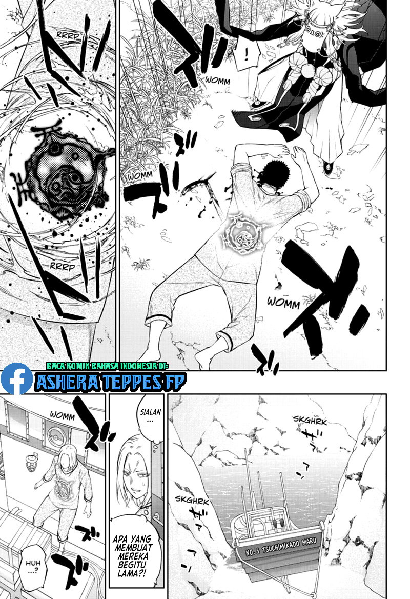 Halaman 43 dari Sousei no Onmyouji Chapter 87