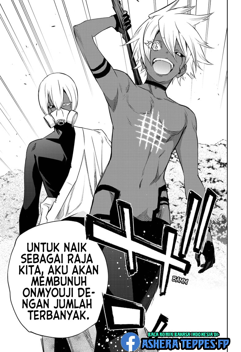 Halaman 17 dari Sousei no Onmyouji Chapter 88