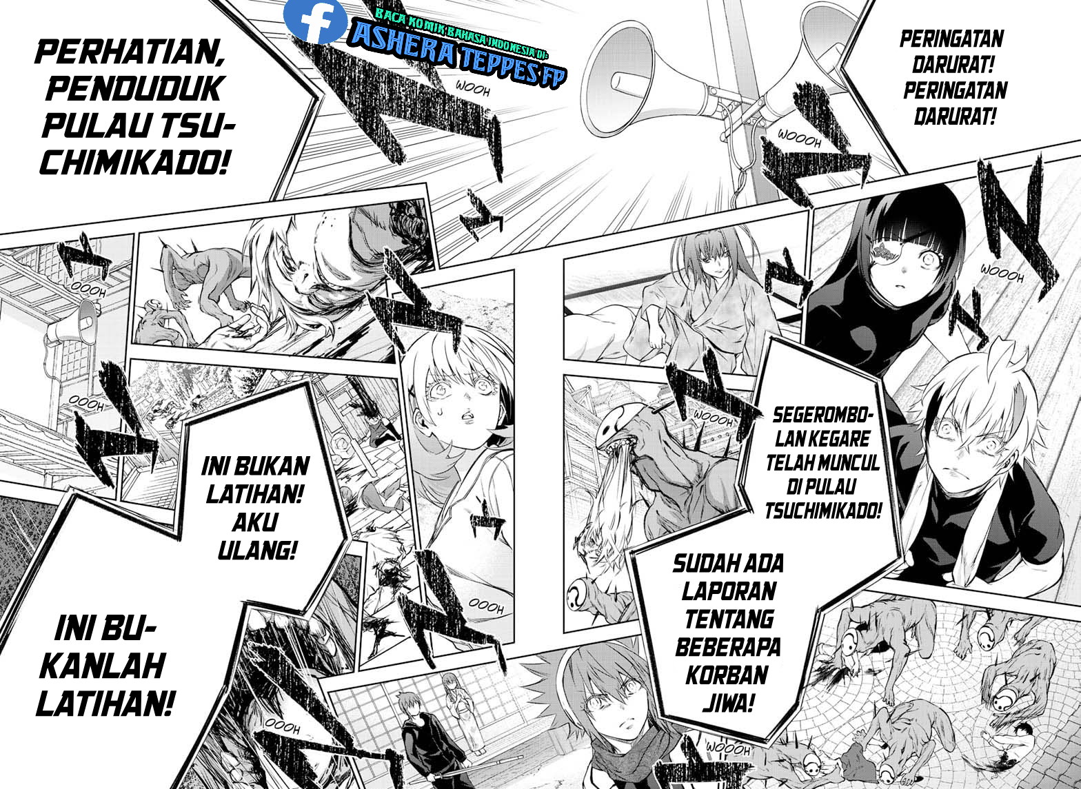 Halaman 9 dari Sousei no Onmyouji Chapter 88