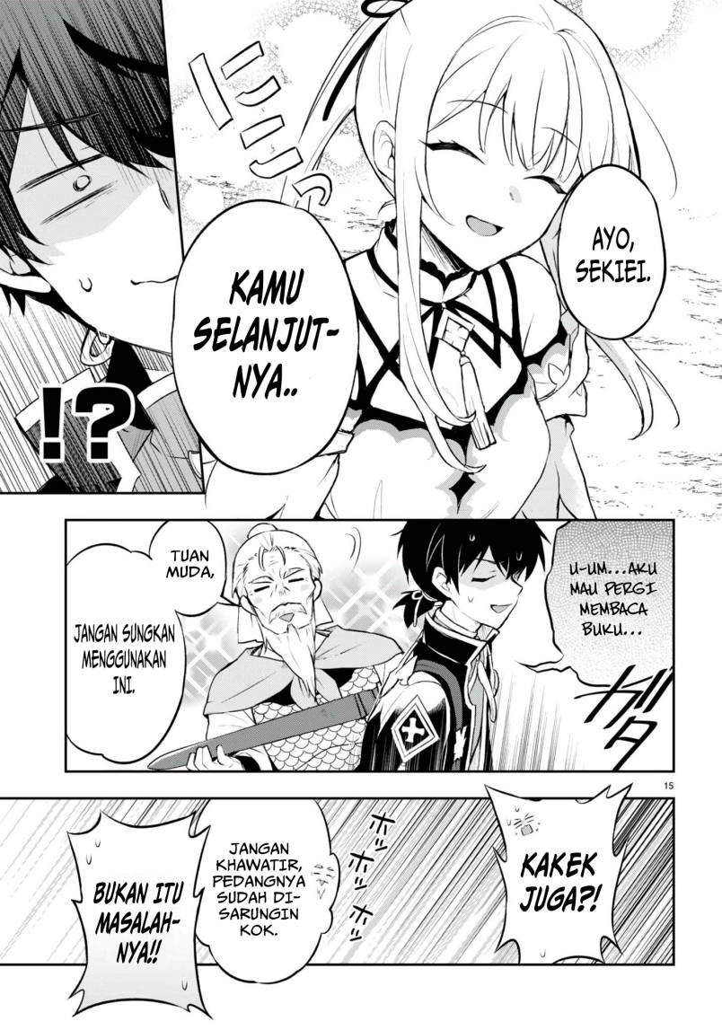 Halaman 18 dari Sousei no Tenken Tsukai Chapter 1