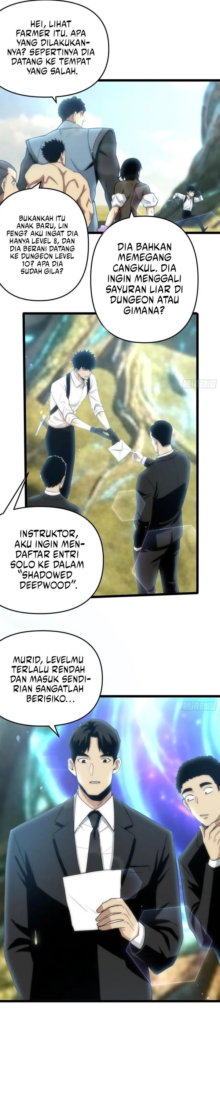 Halaman 23 dari I, Farmer, Plant the Undead Chapter 8