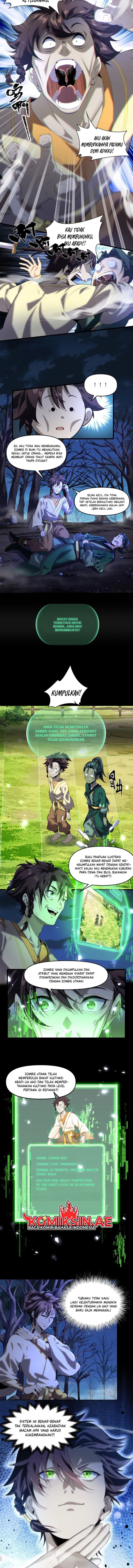 Halaman 10 dari Starting as a Small Zombie, I Cultivate to Immortality by Growing Plants Chapter 1