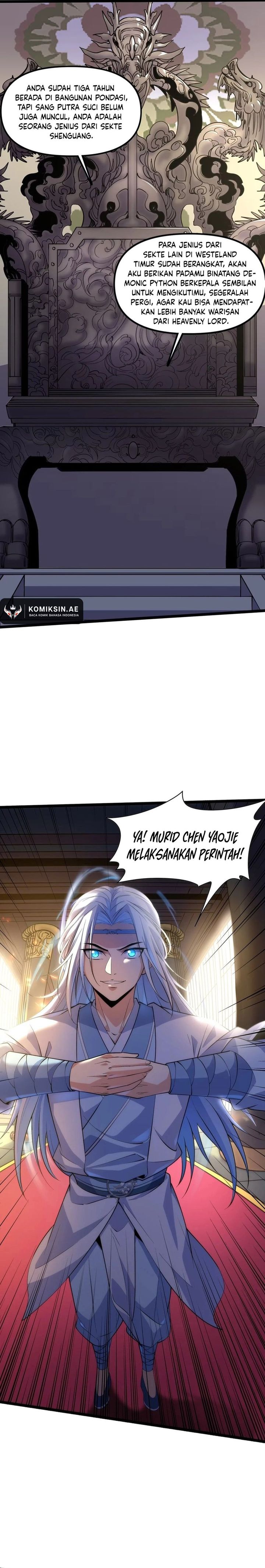 Halaman 11 dari Starting as a Small Zombie, I Cultivate to Immortality by Growing Plants Chapter 10