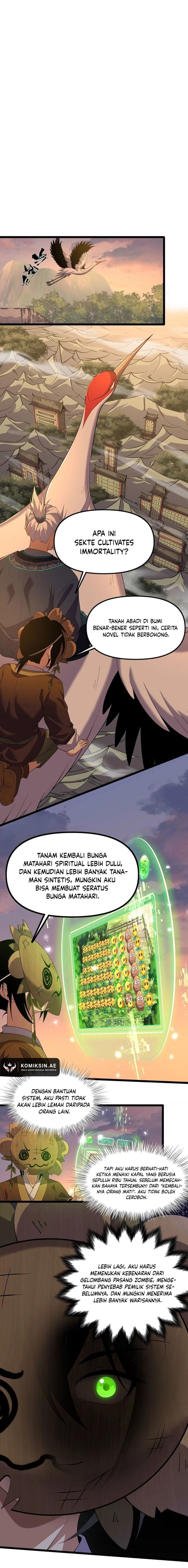 Halaman 9 dari Starting as a Small Zombie, I Cultivate to Immortality by Growing Plants Chapter 10