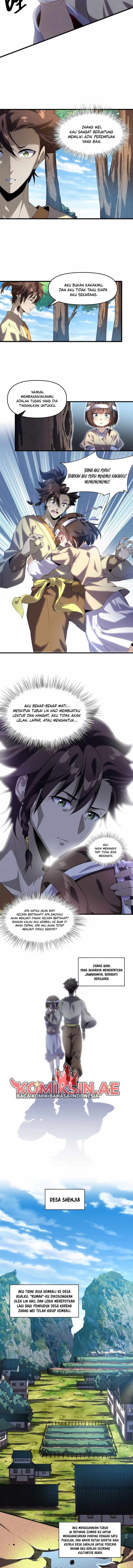 Halaman 4 dari Starting as a Small Zombie, I Cultivate to Immortality by Growing Plants Chapter 2