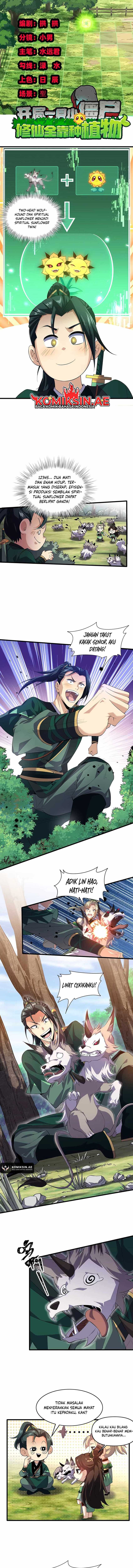 Halaman 2 dari Starting as a Small Zombie, I Cultivate to Immortality by Growing Plants Chapter 3