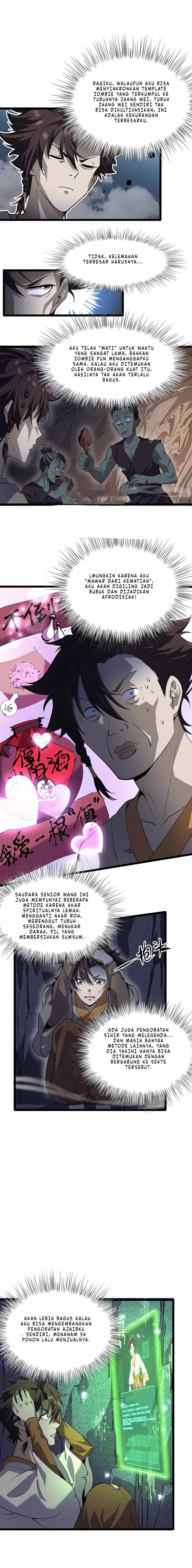 Halaman 2 dari Starting as a Small Zombie, I Cultivate to Immortality by Growing Plants Chapter 6