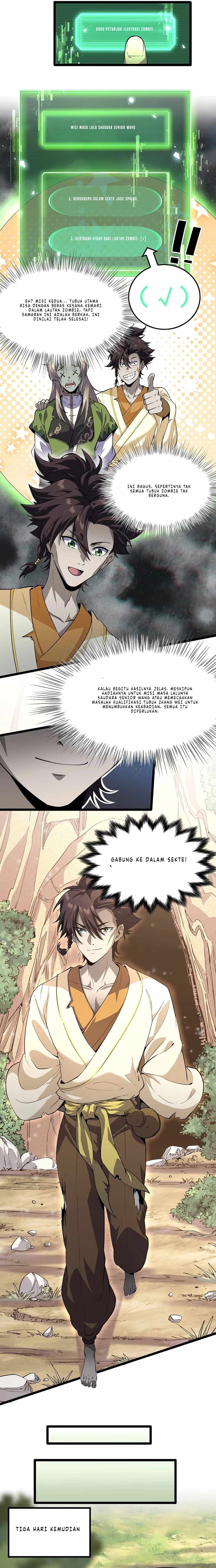 Halaman 3 dari Starting as a Small Zombie, I Cultivate to Immortality by Growing Plants Chapter 6