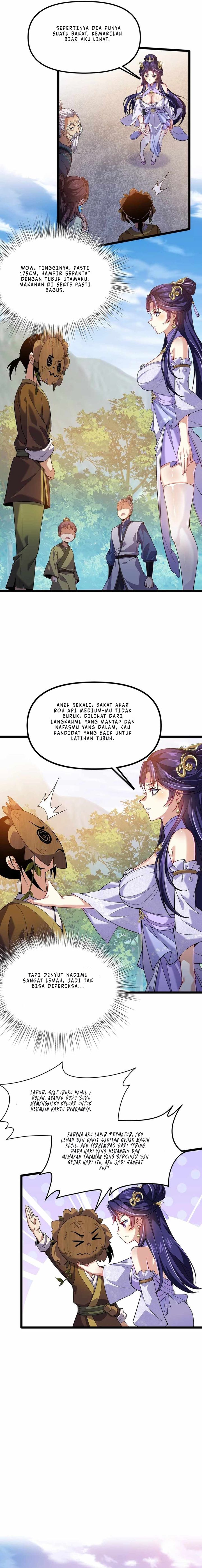 Halaman 10 dari Starting as a Small Zombie, I Cultivate to Immortality by Growing Plants Chapter 7