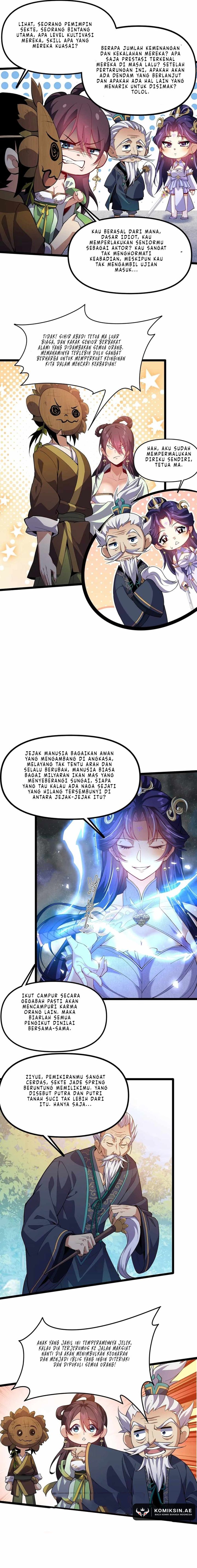 Halaman 9 dari Starting as a Small Zombie, I Cultivate to Immortality by Growing Plants Chapter 7