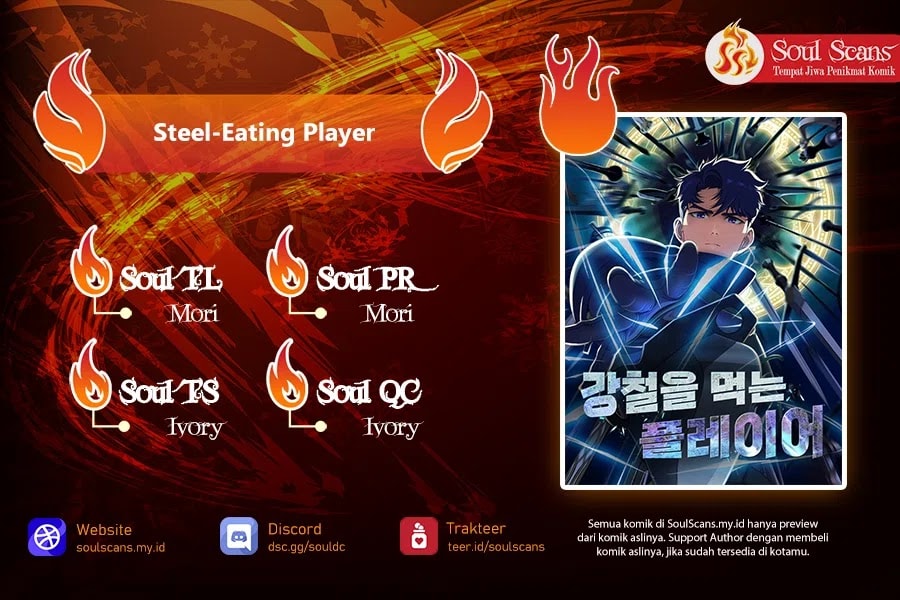 Halaman 1 dari Steel-Eating Player Chapter 55