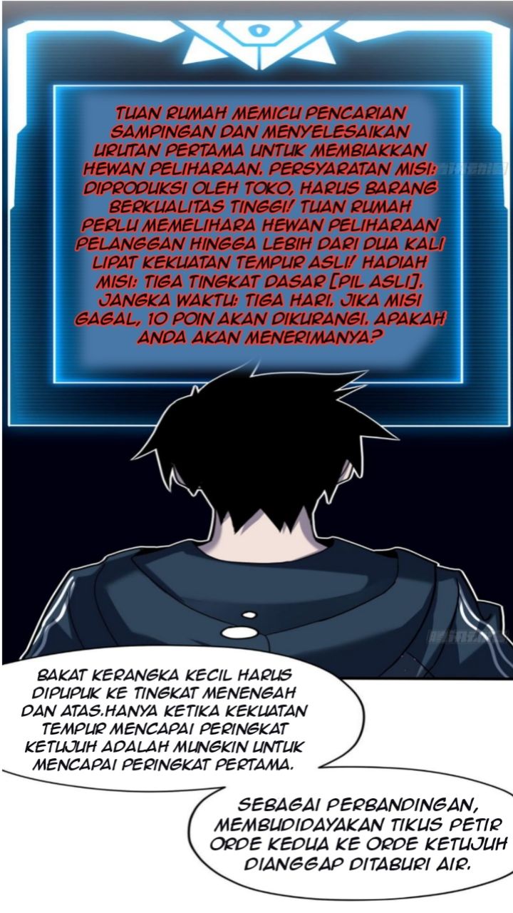 Halaman 62 dari Super God Pet Shop Chapter 10