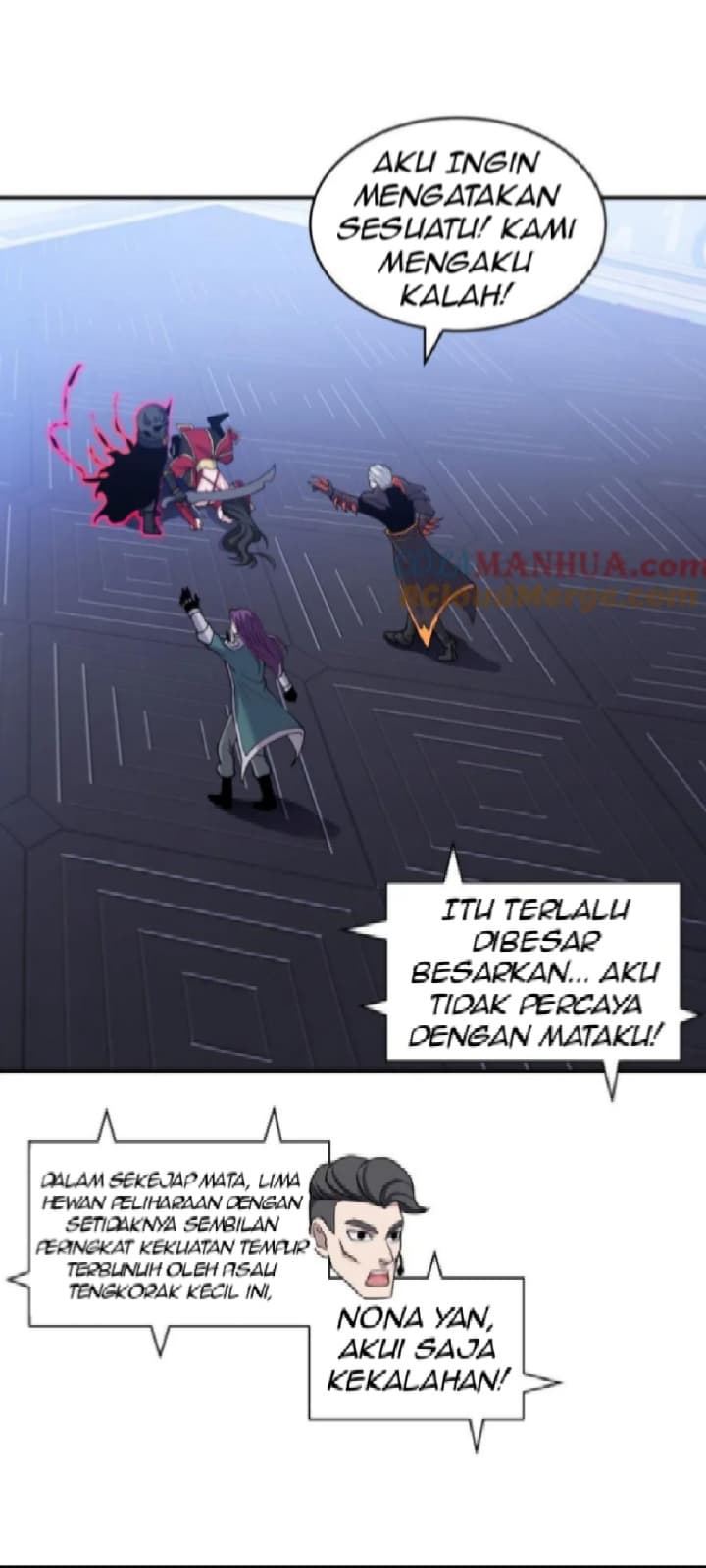 Halaman 17 dari Super God Pet Shop Chapter 101