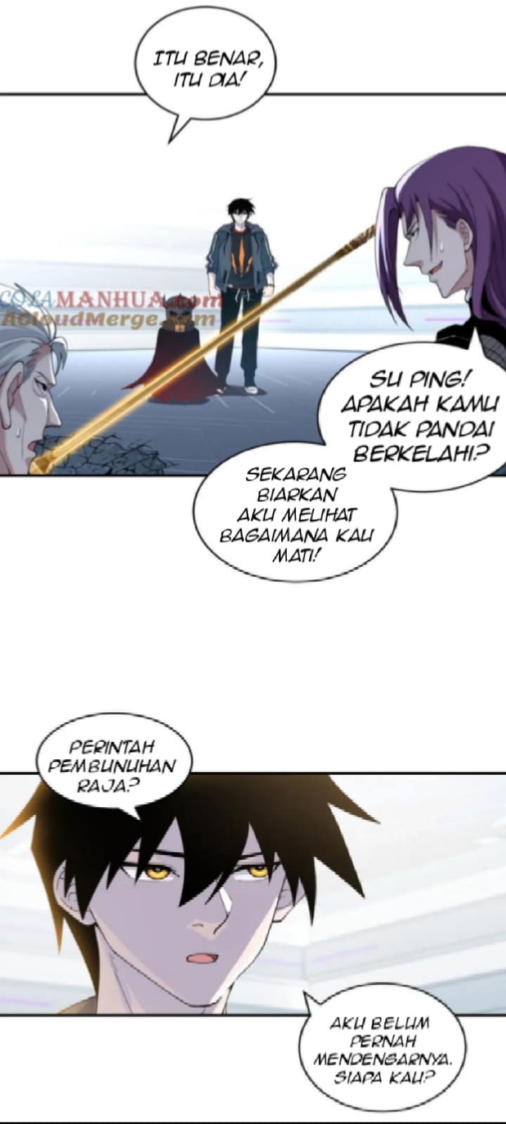 Halaman 33 dari Super God Pet Shop Chapter 101