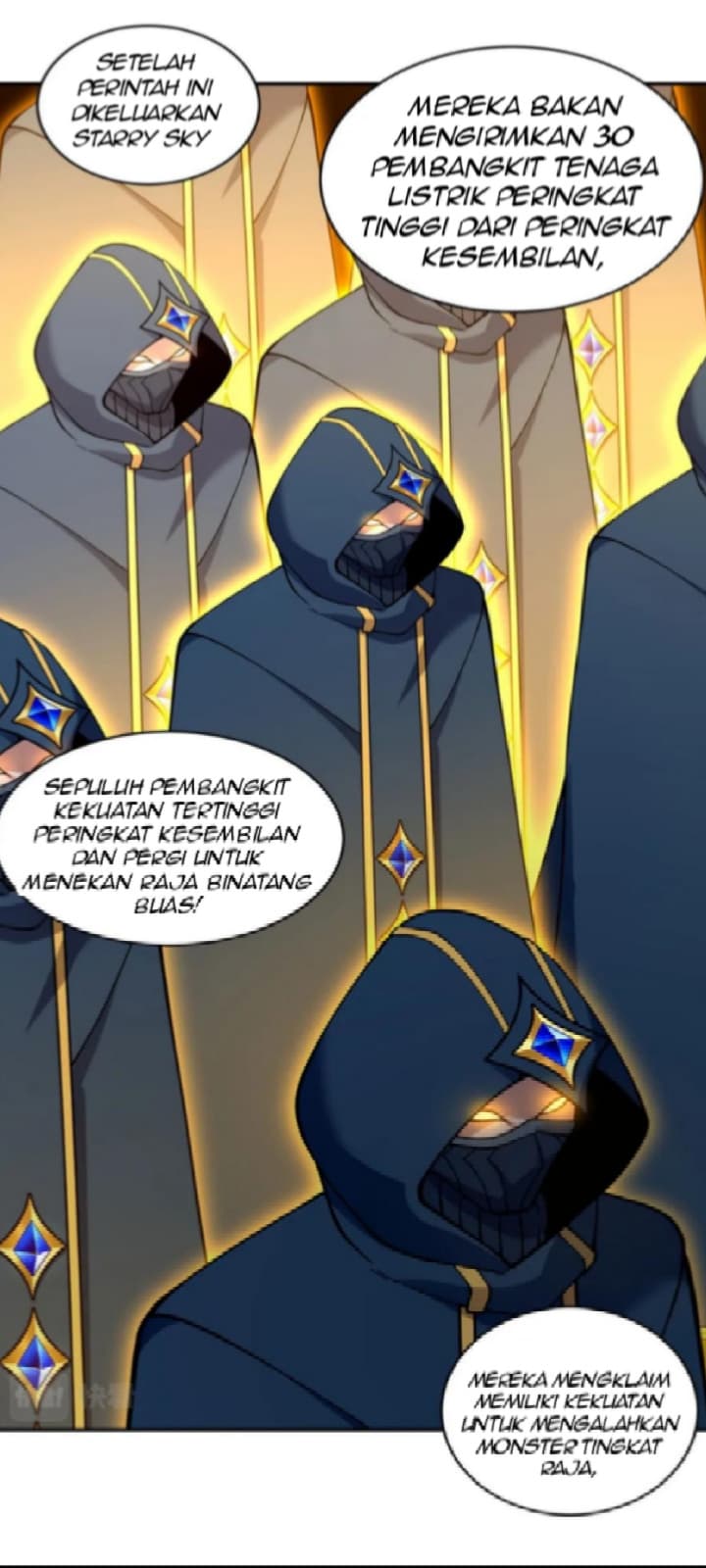 Halaman 35 dari Super God Pet Shop Chapter 101