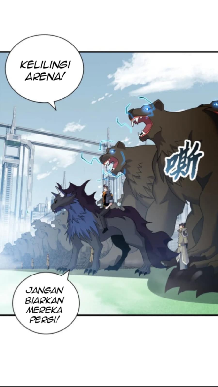 Halaman 42 dari Super God Pet Shop Chapter 102