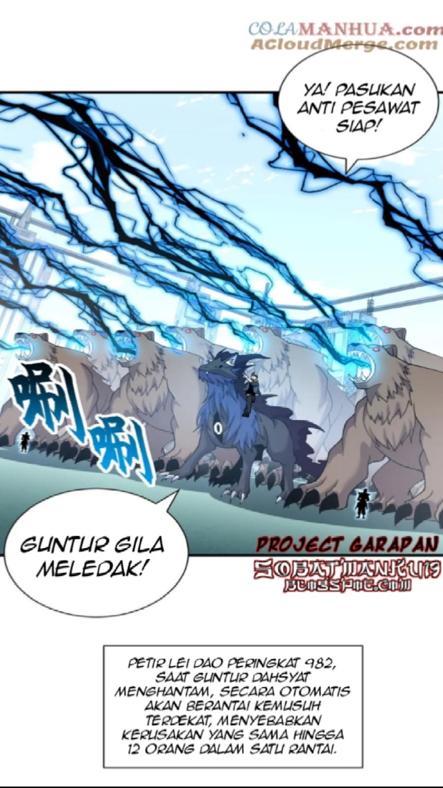 Halaman 46 dari Super God Pet Shop Chapter 102