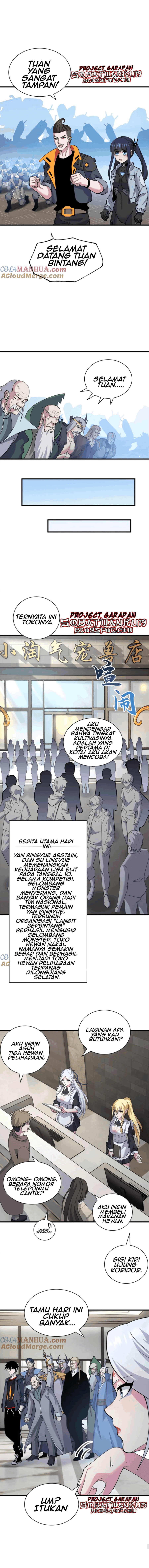 Halaman 10 dari Super God Pet Shop Chapter 106