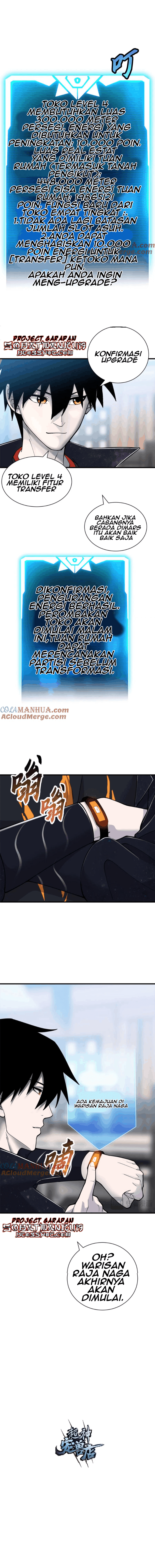 Halaman 10 dari Super God Pet Shop Chapter 107
