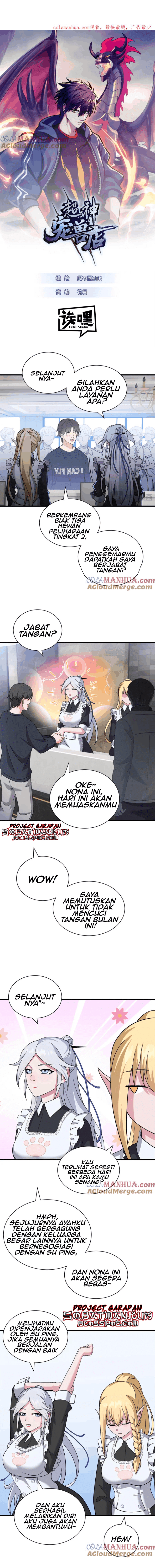 Halaman 2 dari Super God Pet Shop Chapter 107