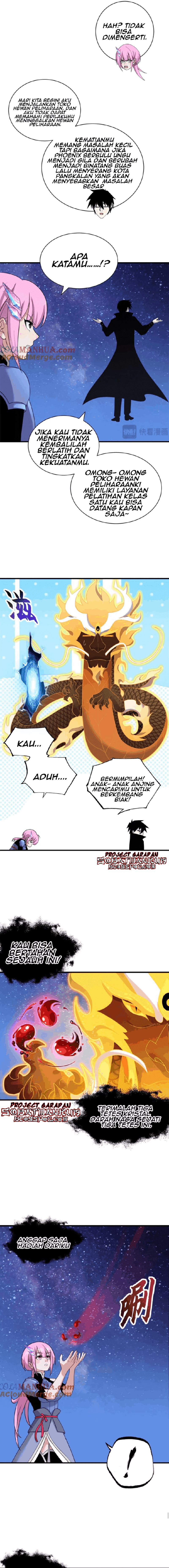 Halaman 4 dari Super God Pet Shop Chapter 112