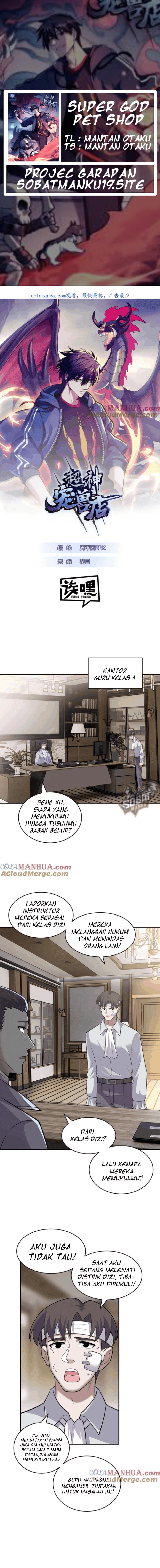 Halaman 1 dari Super God Pet Shop Chapter 127