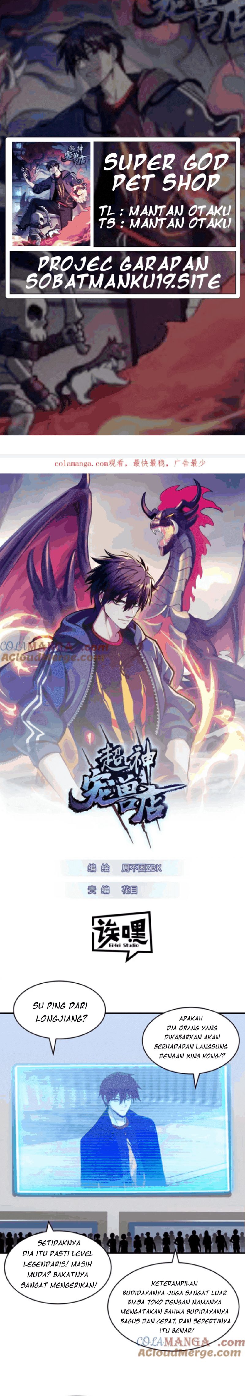 Halaman 1 dari Super God Pet Shop Chapter 135