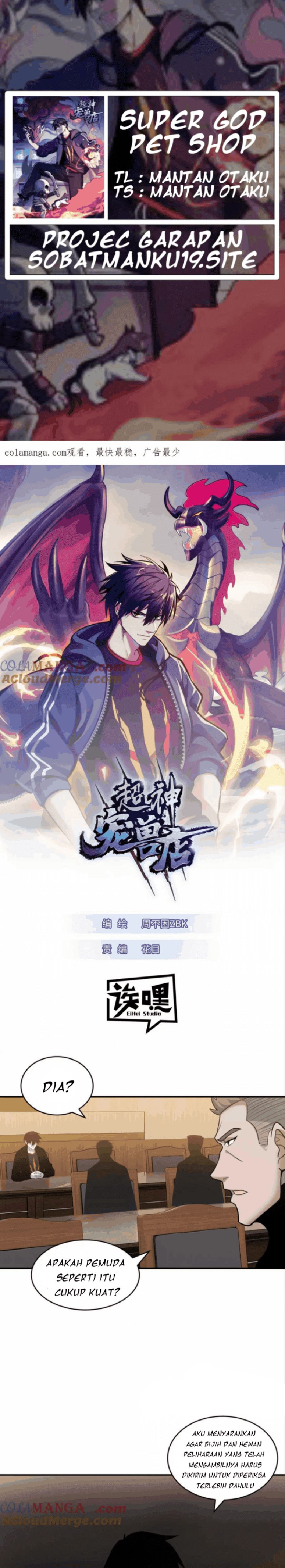 Halaman 1 dari Super God Pet Shop Chapter 136