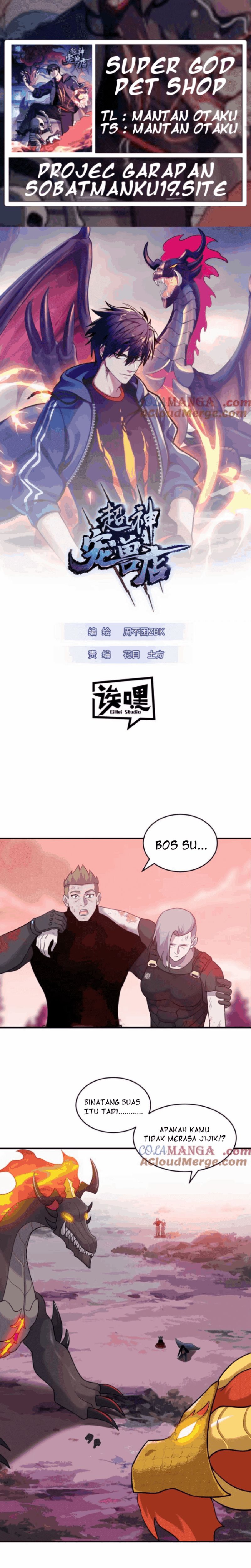 Halaman 1 dari Super God Pet Shop Chapter 139