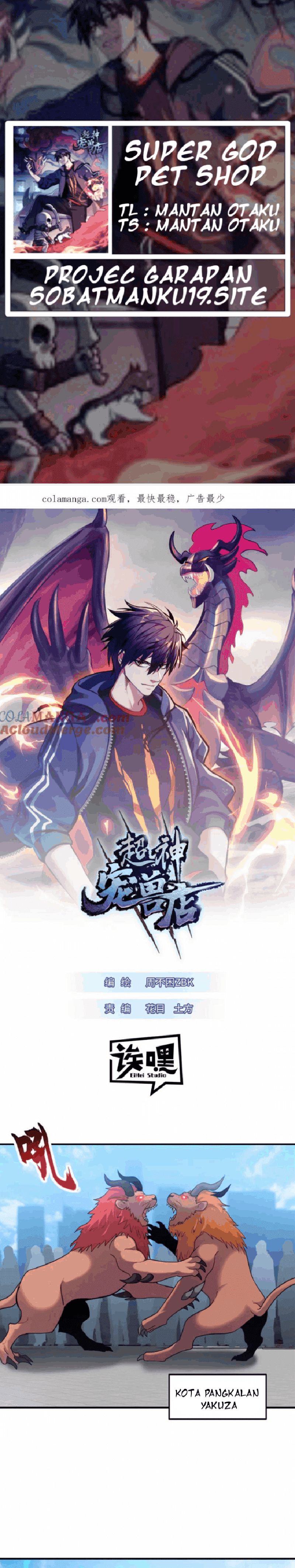Halaman 1 dari Super God Pet Shop Chapter 140