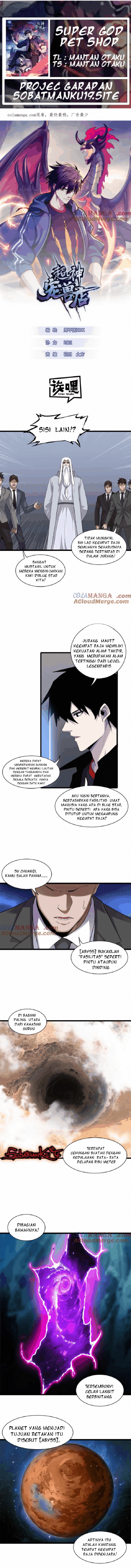 Halaman 1 dari Super God Pet Shop Chapter 142