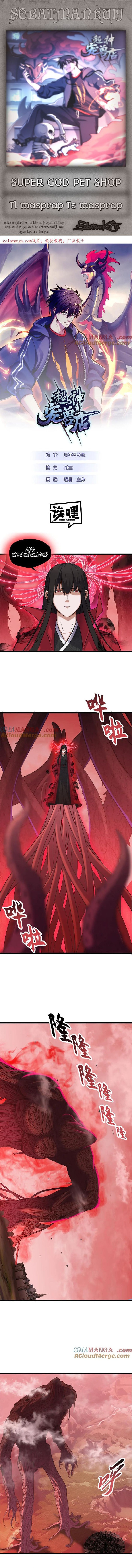 Halaman 1 dari Super God Pet Shop Chapter 150
