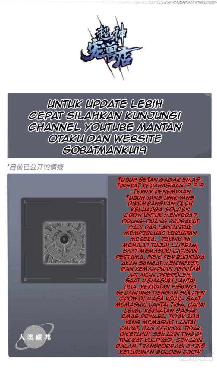 Halaman 42 dari Super God Pet Shop Chapter 27