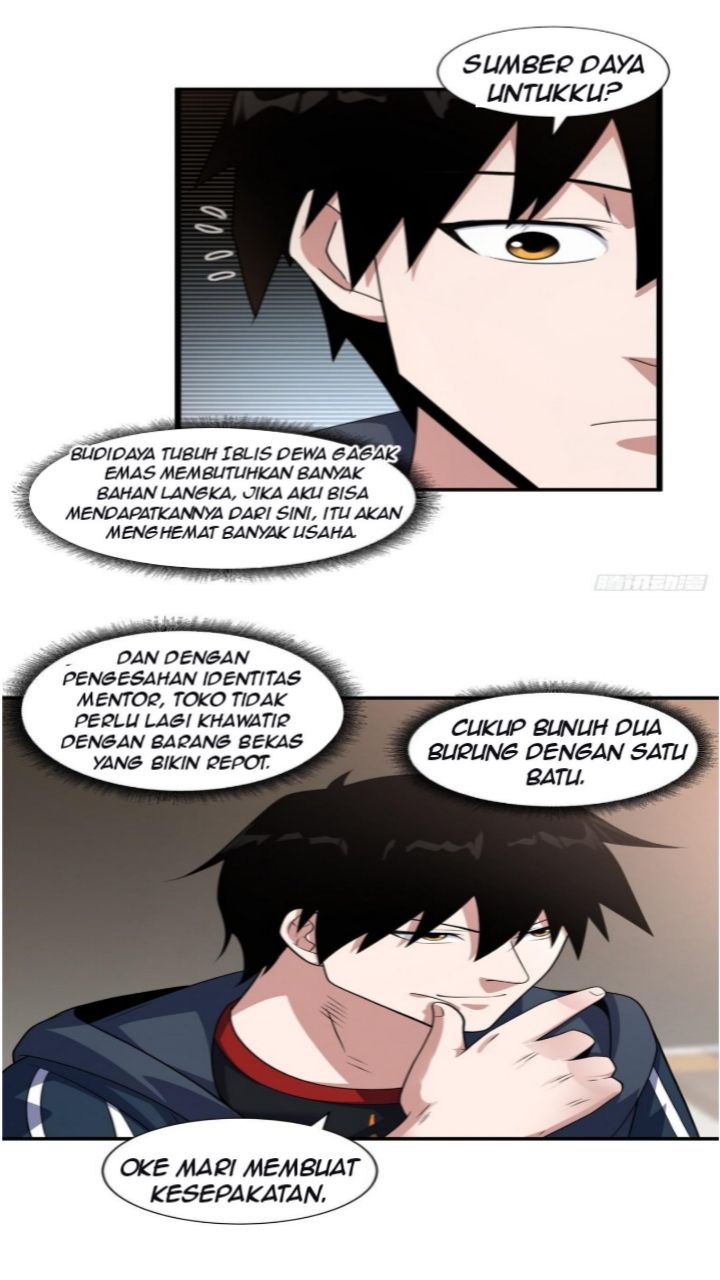 Halaman 35 dari Super God Pet Shop Chapter 31