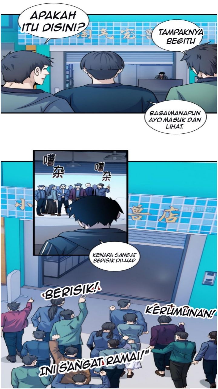 Halaman 25 dari Super God Pet Shop Chapter 34