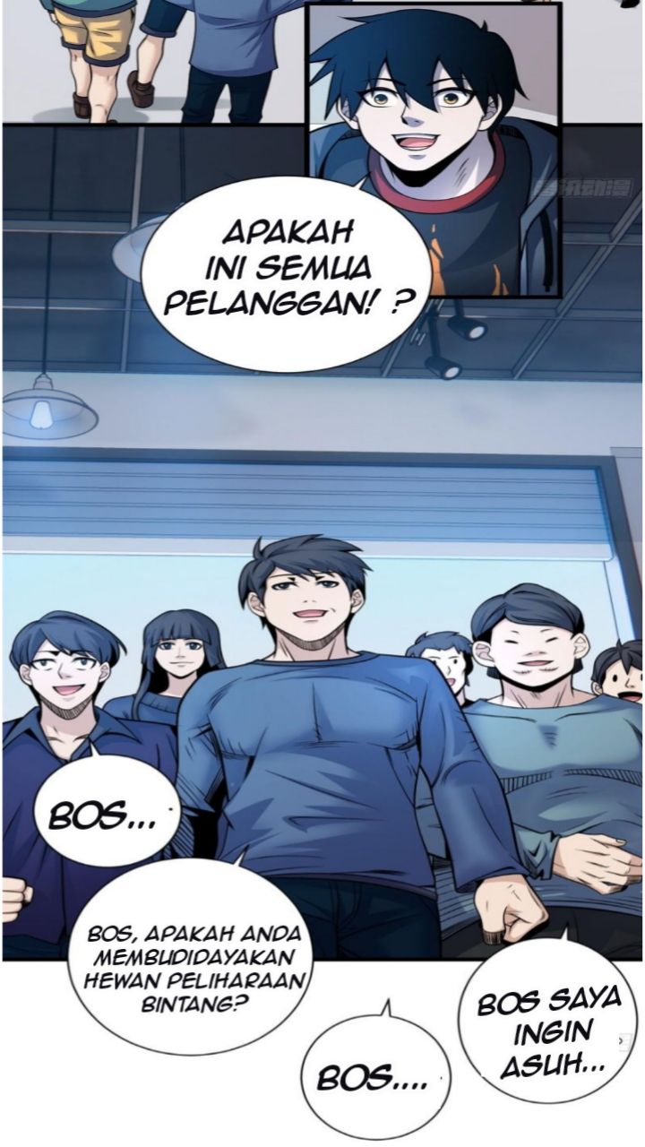 Halaman 26 dari Super God Pet Shop Chapter 34