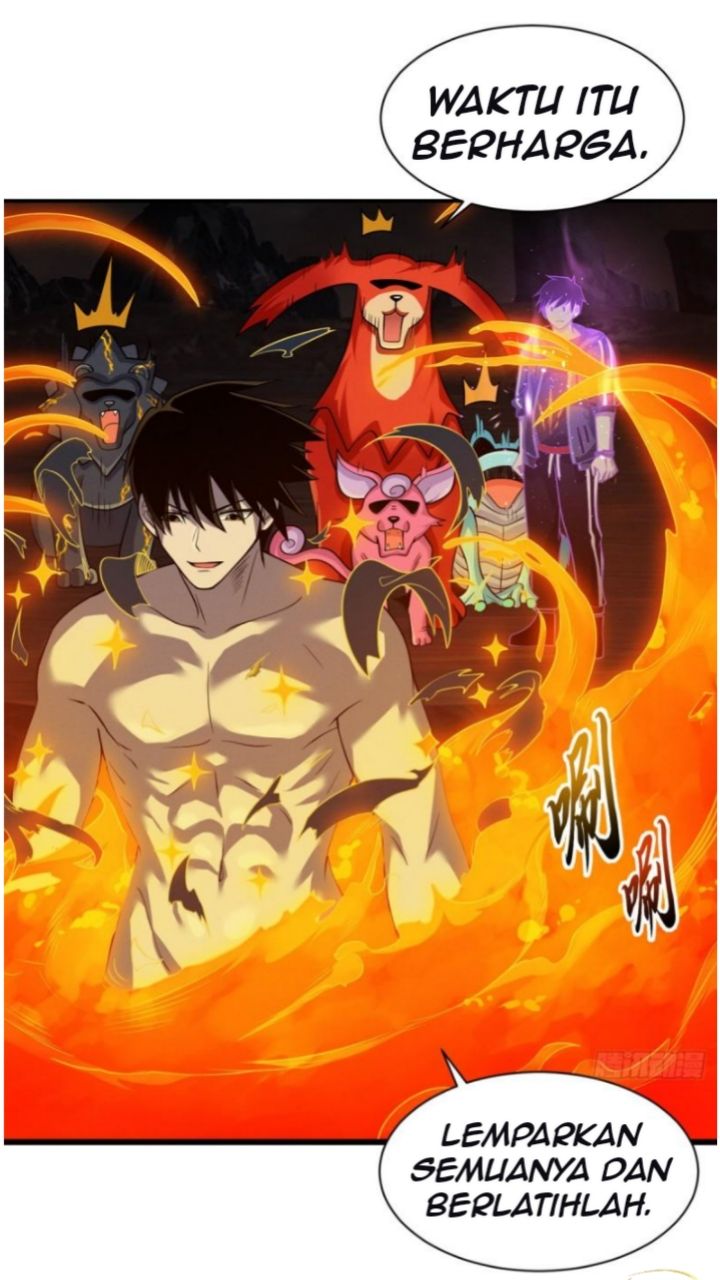 Halaman 17 dari Super God Pet Shop Chapter 35