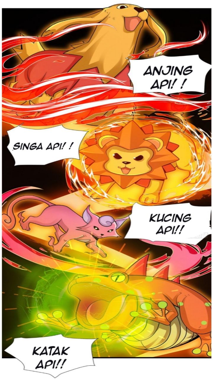 Halaman 23 dari Super God Pet Shop Chapter 35